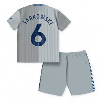 Everton James Tarkowski #6 Kolmas Peliasu Lasten 2023-24 Lyhythihainen (+ Lyhyet housut)